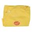 Tychem 2000 QC275B Sleeved Apron, Elastic Wrists, 44in Long, Snaps at Neck, Waist Ties, Yellow, Medium (Pack of 25)