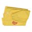 Tychem 2000 QC275B Sleeved Apron, Elastic Wrists, 44in Long, Snaps at Neck, Waist Ties, Yellow, Medium (Pack of 25)