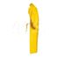 Tychem 2000 QC278B Sleeved Apron, Elastic Wrists, 52in Long, Bound Yoke Neck, Waist Ties, Yellow (Pack of 12)