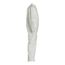 Tychem 4000 SL120B Disposable Chemical Resistant Coveralls w/ Zipper Closure & Stormflaps, White, 2X-Large (Pack of 12)