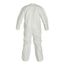 Tychem 4000 SL120B Disposable Chemical Resistant Coveralls w/ Zipper Closure & Stormflaps, White, 2X-Large (Pack of 12)