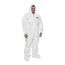 Tychem 4000 SL122B Disposable Chemical Resistant Coveralls w/ Zipper Closure, White, 3X-Large (Pack of 12)