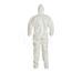 Tychem 4000 SL122B Disposable Chemical Resistant Coveralls w/ Zipper Closure, White, Large (Pack of 12)