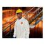 Tychem 4000 SL122B Disposable Chemical Resistant Coveralls w/ Zipper Closure, White, Medium (Pack of 12)