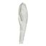 Tychem 4000 SL125B Coverall w/ Collar, Elastic Wrists and Ankles, Storm Flap; Adhesive Closure, White, 4X-Large (Pack of 12)