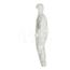 Tychem 4000 SL127T Coverall w/ Standard Hood, Elastic Wrists and Ankles, Storm Flap; Adhesive Closure, White, 4X-Large (Pack of 6)