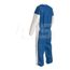 Tyvek 400 D TD125S Disposable Chemical Resistant Coveralls w/ Zipper Closure, White/Blue, X-Large (Pack of 25)