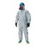 Tychem 6000 TF145T Disposable Chemical Resistant Coveralls, Gray, Medium (Pack of 6)