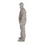 Tychem 6000 TF169T Coverall w/ Respirator Fit Hood, Elastic Wrists, Socks, Double Storm Flap, Gray, 5XL (Pack of 6)