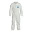 Tyvek 400 TY120S Disposable Chemical Resistant Coveralls w/ Zipper Closure, White, Medium (Pack of 25) - NAFTA Sourced