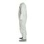 Tyvek 400 TY121S Coverall w/ Collar, Elastic Wrists, Attached Skid-Resistant Boots, White, Medium (Pack of 25)