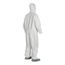 Tyvek 400 TY122S Coverall w/ Respirator Fit Hood, Elastic Wrists, Attached Skid-Resistant Boots, Storm Flap, White, 2X-Large (Pack of 25) - NAFTA Sourced