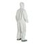 Tyvek 400 TY122S Coverall w/ Respirator Fit Hood, Elastic Wrists, Attached Skid-Resistant Boots, Storm Flap, White, 5X-Large (Pack of 25)