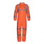 Tyvek 500 HV TY125S Coverall w/ Elastic Wrists and Ankles, Fluorescent Orange w/ Grey Retroreflective, Hi-Vis Orange/Grey, 2X-Large (Pack of 25)