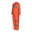 Tyvek 500 HV TY125S Coverall w/ Elastic Wrists and Ankles, Fluorescent Orange w/ Grey Retroreflective, Hi-Vis Orange/Grey, 2X-Large (Pack of 25)