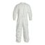 Tyvek 400 TY125S Disposable Chemical Resistant Coveralls w/ Zipper Closure & Stormflaps, White, 3X-Large (Pack of 25)