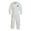 Tyvek 400 TY125S Disposable Chemical Resistant Coveralls w/ Storm Flap & Zipper, White, 7X-Large (Pack of 25)