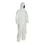 Tyvek 400 TY127S Disposable Chemical Resistant Coveralls w/ Zipper Closure, White, X-Large (Pack of 25)