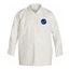 Tyvek 400 TY303S Shirt w/ Collar, Open Wrists, Extends to Hip, Front Snap Closure, White, 2X-Large (Pack of 50)