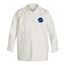 Tyvek 400 TY303S Shirt w/ Collar, Open Wrists, Extends to Hip, Front Snap Closure, White, Large (Pack of 50)