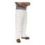 Tyvek 400 TY350S Pants, Open Ankles, Elastic Waist, White, 3X-Large (Pack of 50)