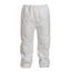 Tyvek 400 TY350S Pants, Open Ankles, Elastic Waist, White, 4XL (Pack of 50)