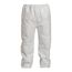 Tyvek 400 TY350S Pants, Open Ankles, Elastic Waist, White, Medium (Pack of 50)