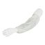 Tyvek 400 TY500S Sleeve, 18in Long, Elastic at Both Ends, White (Pack of 200)