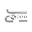 1-1/4" Siphon for Wash Basins (Chrome), 0050260000