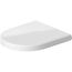 Darling New Elongated Closed-Front Toilet Seat with Soft Close (White)