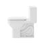D-Code One-Piece Elongated Toilet (White), 0113010001