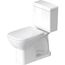 D-code Floor Mounted Toilet Bowl Single Flush (white)