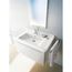Furniture Washbasin 85 Cm Starck 3 (white)