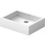 Plain Basin 50 Cm Vero (white) W/o Tap Panel W/o Of Ground