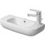 D-code 19-5/8" x 8-5/8" Bathroom Sink, Right Side Faucet (White)