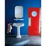1930 Series Ceramic Pedestal, 10-5/8" x 10" (White), 0857910000