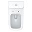 Happy D.2 One-Piece Elongated Toilet 1.32/0.92 Gpf, Dual Flush, High Gloss (White), 2121010001
