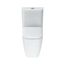 Happy D.2 One-Piece Elongated Toilet 1.32/0.92 Gpf, Dual Flush, High Gloss (White), 2121010001