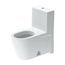 Starck 2 One-Piece Elongated Toilet, 1.28 Gpf (White), 2133010005