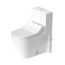 Starck 2 One-Piece Elongated Toilet, 1.28 Gpf (White), 2133010005