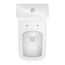 Durastyle Singleflushsiphon One-Piece Toilet, Flushing Rim, High Gloss (White), 2157010085