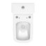 Durastyle Elongated One-Piece Toilet, 1.28 Gpf, Rimless, High Gloss (White), 2157510085
