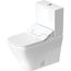 Durastyle Floor Mounted Toilet Bowl For Sensowash Dual Flush (white)