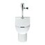 Starck 3 One-Piece Elongated Toilet, 1.28 Gpf, High Gloss (White), 2165010000