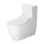 ME by Starck 14-5/8 x 28", 1.32/0.92 gpf Elongated Chair Height Toilet Bowl Only - Less Seat (White)