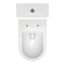 Me By Starck One-Piece Elongated Toilet, Dual Flush 1.28 Gpf (White), 2173010001