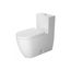Me By Starck One-Piece Elongated Toilet, Dual Flush 1.28 Gpf (White), 2173010001