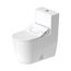 Me By Starck 1.32/0.92 Gpf One-Piece Floor Mounted Elongated Toilet (White), 2173510001