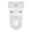 Me By Starck One-Piece Elongated Toilet, 1.32/0.92 Gpf, Dual Flush (White), 2173512001