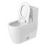 Me By Starck One-Piece Elongated Toilet, 1.32/0.92 Gpf, Dual Flush (White), 2173512001